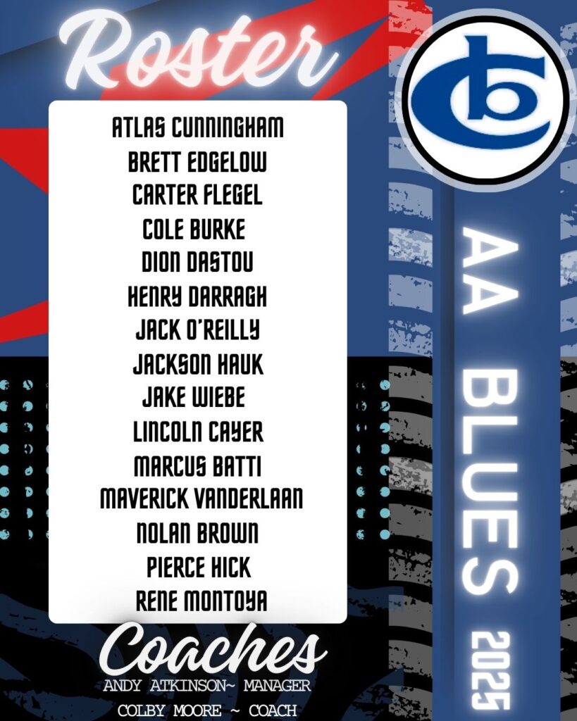 AA BLUES ROSTER