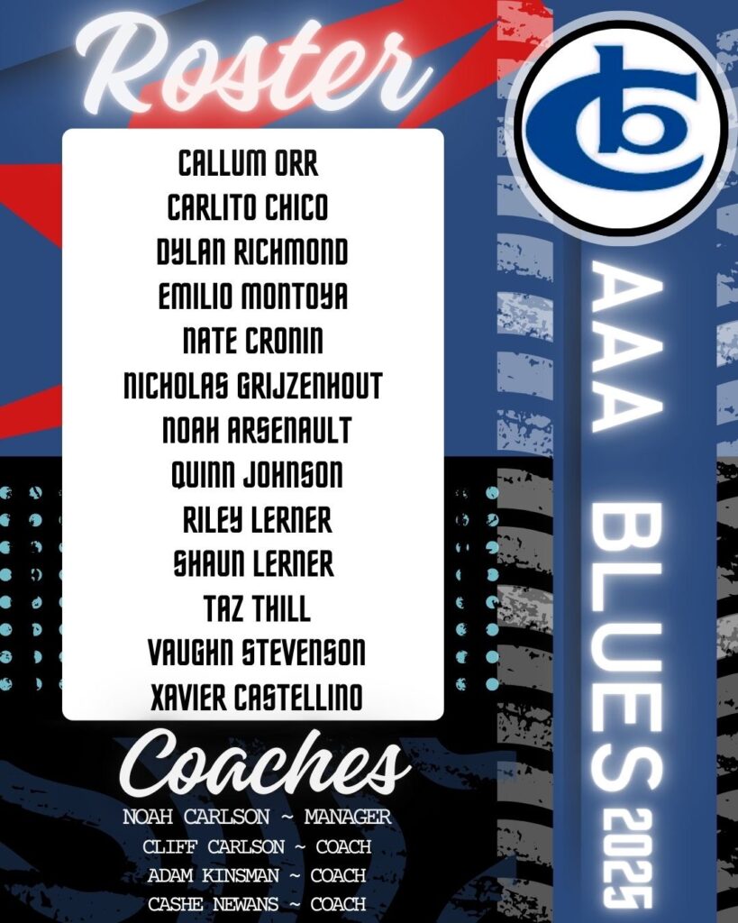 AAA BLUES ROSTER